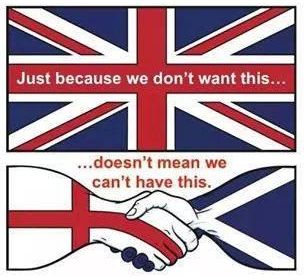 Scotland UK handshake